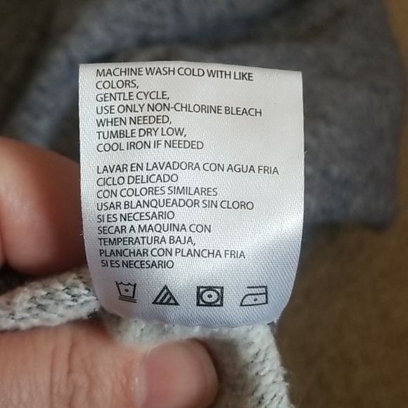 Blue heather sweatshirt - Picture 5 of 7